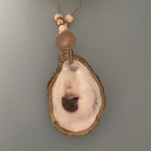 Grit and Grace Gilded Oyster Ornament
